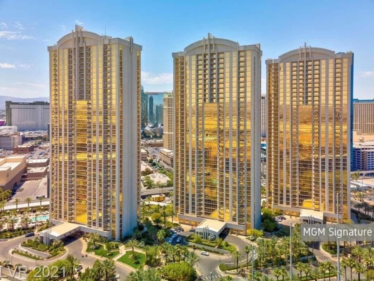 Awesome The Signature Mgm Condo With Strip View. No Resort Fee! Las Vegas Exterior photo